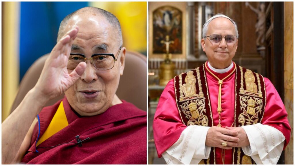 Sua Santità il 14º Dalai Lama porge calorosi saluti a Sua Santità Papa Leone XIV.