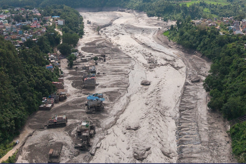 Alluvione Nepal e Tibet